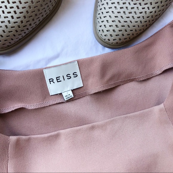 Reiss Blush cropped blouse - Picture 3 of 8